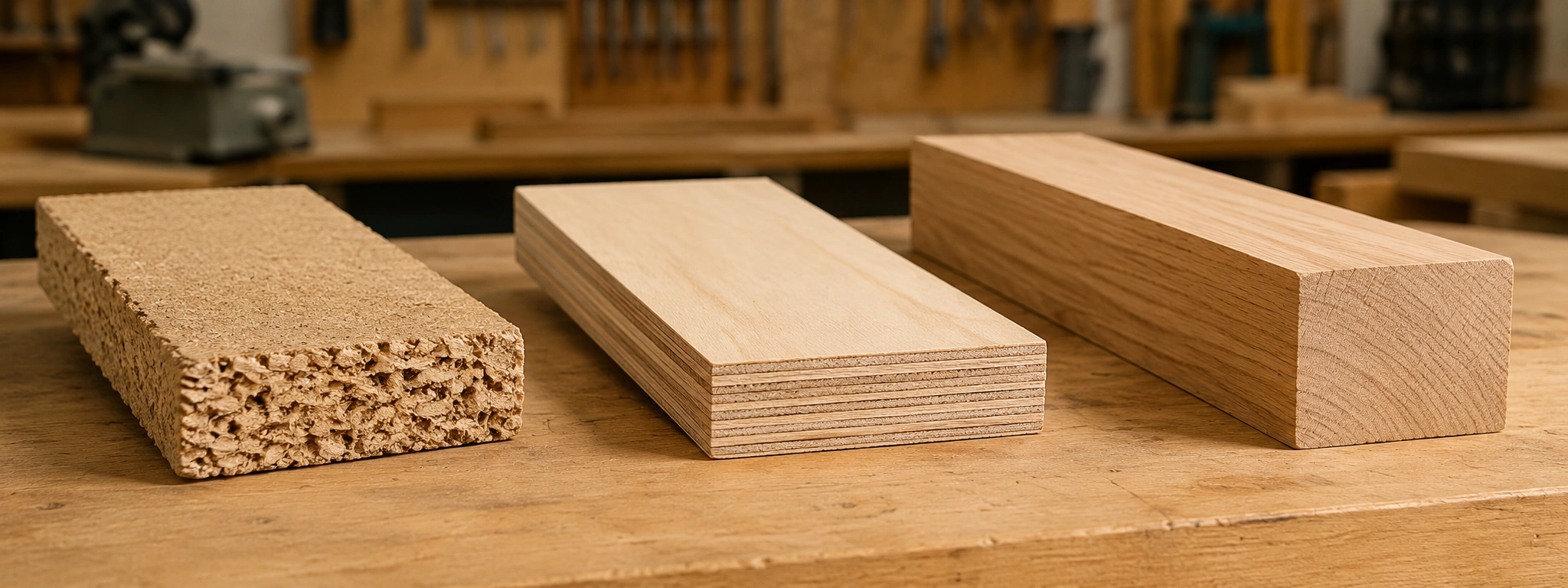 Comparison of sofa frame materials showing kiln-dried hardwood versus plywood and particle board construction