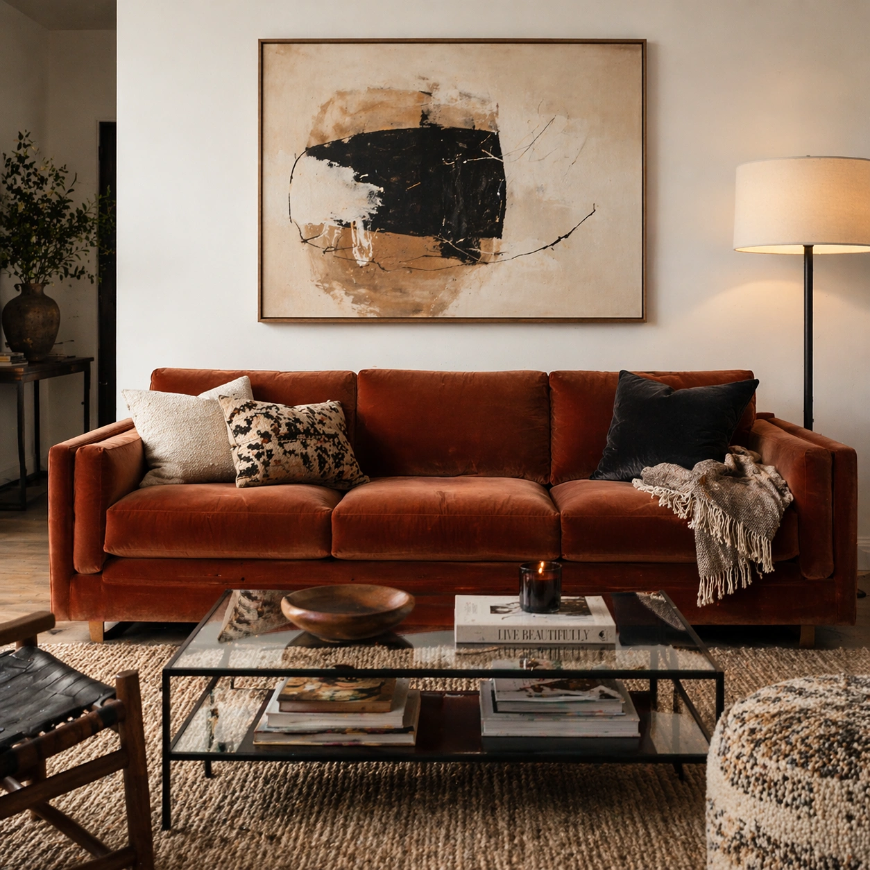 Living room sofa
